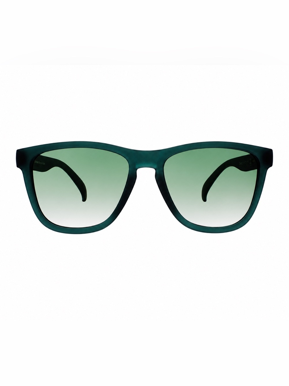 Goodr OG 90’s Sedan Style Icon Teal Green Gradient Sunglasses NWT